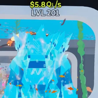 Fortnite Steal the Brainrot Gorgonzilla Aqua 5.8Qi/s Lvl 201 1 Trait