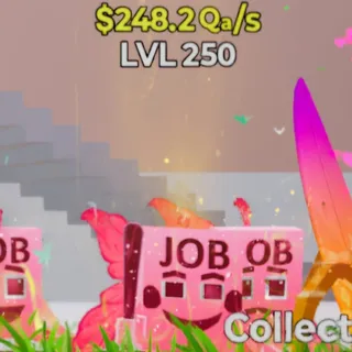 Fortnite Steal the Brainrot Los Job Jobsitos Magical 248.2Qa/s Lvl 250
