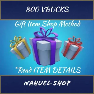 800 vbucks 🎁