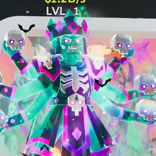 Fortnite Steal the Brainrot Necromano Halloween 1.2B/s Lvl 1 2 Traits