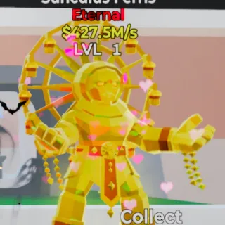 Fortnite Steal the Brainrot Sunculus Ferris Gold 427.5M/s Lvl 1 1 Trait