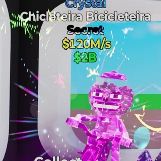 Fortnite Steal the Brainrot Chicleteira Bicicleteira Crystal With 1 Trait 120M/s