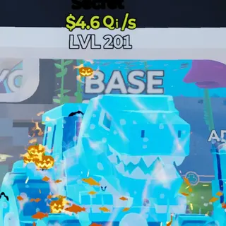 Fortnite Steal the Brainrot Tractoro Dinosauro Aqua 4.6Qi/s Lvl 201 3 Traits
