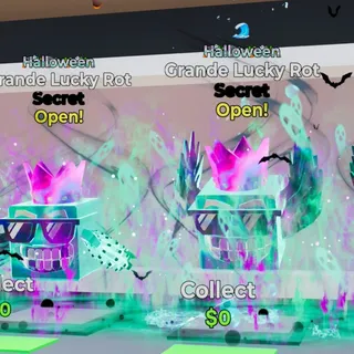 Fortnite Steal the Brainrot 4x Grande Lucky Rot Halloween