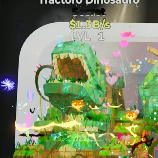 Fortnite Steal the Brainrot Tractoro Dinosauro Jungle 1.3B/s Lvl 1 9 Traits