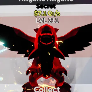 Fortnite Steal the Brainrot Alligarto Alligarto Darkness 7.1Qi/s Lvl 211 2 Traits