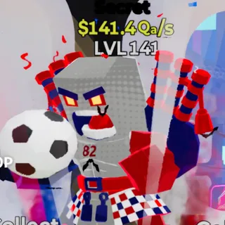 Fortnite Steal the Brainrot Mcpenne Dougal Football 141.4Qa/s Lvl 141 1 Trait