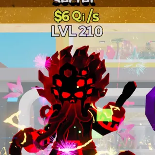Fortnite Steal the Brainrot Capitano Krakenfire Darkness 6Qi/s Lvl 210 4 Traits