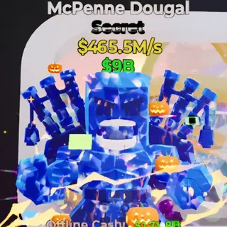 Fortnite Steal the Brainrot Mcpenne Dougal Crystal 4 Traits 465.5M/s