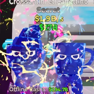 Fortnite Steal the Brainrot Croissantini Et Caffettino 7 Traits 1.9B/s