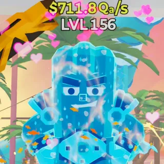 Fortnite Steal the Brainrot El Crunchador Aqua 711.8Qa/s Lvl 156 1 Trait