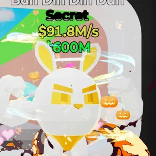 Fortnite Steal the Brainrot Bun Din Din Dun Heaven 4 traits 91.8M/s