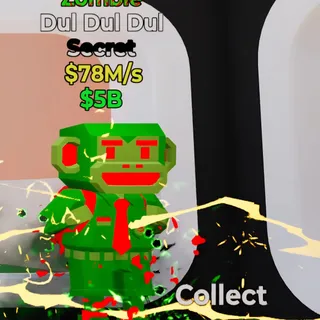 Fortnite Steal the Brainrot Dul Dul Dul Zombie 1 Trait 78M/s