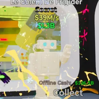 Fortnite Steal the Brainrot Le Golem De Frigider 39M/s