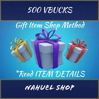 500 vbucks 🎁