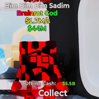 Fortnite Steal the Brainrot Bim Bim Bim Sadim 1.7M/s