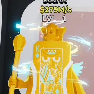 Fortnite Steal the Brainrot Re Delle Carte Heaven 279M/s Lvl 1