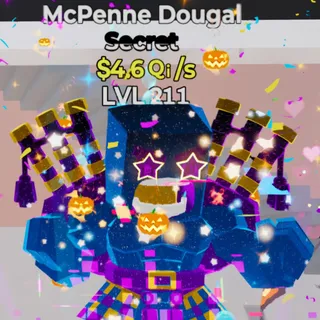 Fortnite Steal the Brainrot McPenne Dougal Rave 4.6Qi/s Lvl 211 4 Traits