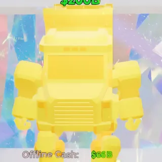 Fortnite Steal the Brainrot Garbagzilla Gold 325M/s