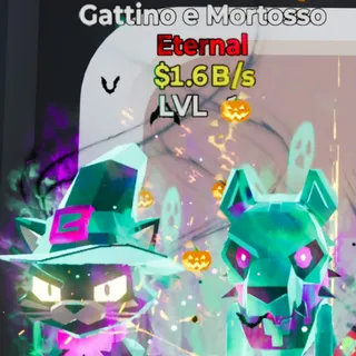 Fortnite Steal the Brainrot Gattino E Mortosso Halloween 1.6B/s Lvl 1 3 Traits