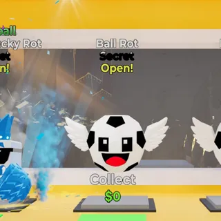 Fortnite Steal the Brainrot 2x Ball Rots Default + 1x Grande Lucky Rot Football