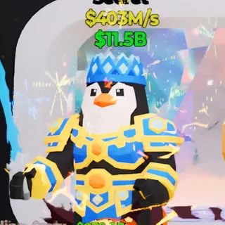 Fortnite Steal the Brainrot Penguini Armorini Kingini Default 5 Traits 403M/s