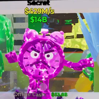 Fortnite Steal the Brainrot Tictac Tictac Sahur Crystal 429M/s