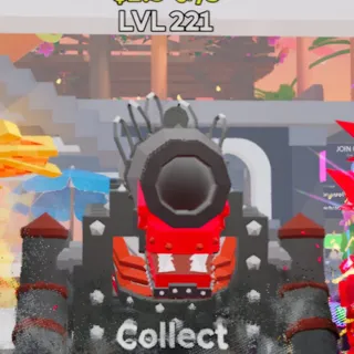 Fortnite Steal the Brainrot Cannone Maledettone Default 1.3Qi/s Lvl 221