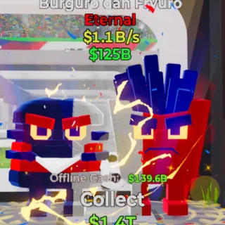Fortnite Steal the Brainrot Burguro Dan Fryuro Football 1 Trait 1.1B/s