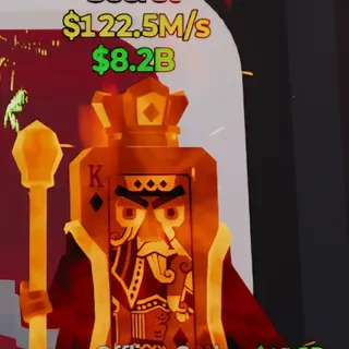 Fortnite Steal the Brainrot Re Delle Carte Ice And Fire 122.5M/s