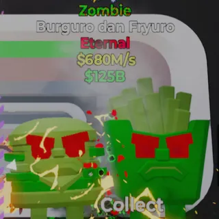 Fortnite Steal the Brainrot Burguro Dan Fryuro Zombie 2 Traits 680M/s