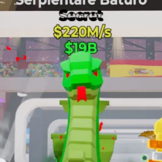 Fortnite Steal the Brainrot Serpientare Baturo Zombie 220M/s