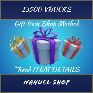 13500 vbucks 🎁