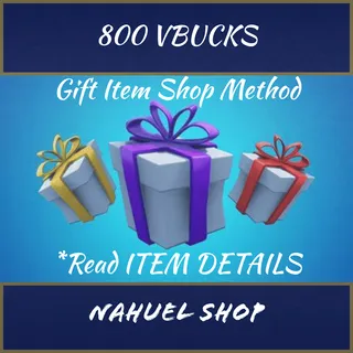 800 vbucks 🎁