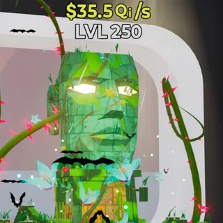 Fortnite Steal the Brainrot Gigalitraktos Spidorobos Jungle 2 traits 35.5Qi/s Lvl 250
