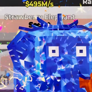 Fortnite Steal the Brainrot Strawberry Elephant Crystal 2 Traits 495M/s