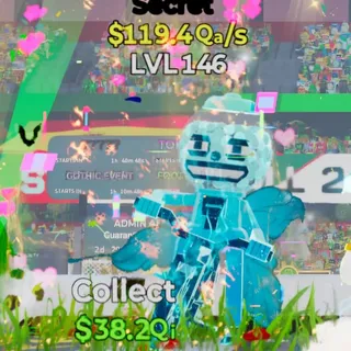 Fortnite Steal the Brainrot Chicleteira Bicicleteira Magical 119.4Qa/s Lvl 146 3 Traits