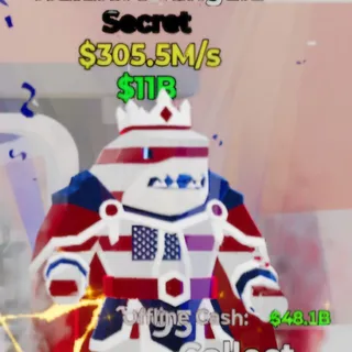 Fortnite Steal the Brainrot Tralalero Kingala Football 305.5M/s