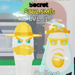 Fortnite Steal the Brainrot Chilyeie Y Avocadoa Heaven 362.5M/s Lvl 1