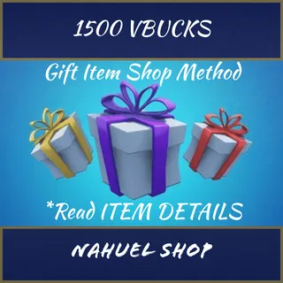 1500 vbucks 🎁