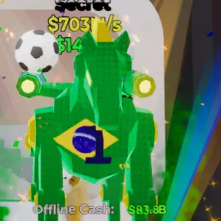 Fortnite Steal the Brainrot Meccavallo Football 2 Traits 703M/s