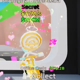 Fortnite Steal the Brainrot Pirulitoita Bicicleteira 77M/s