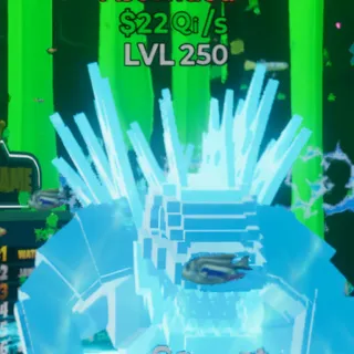Fortnite Go Up for Brainrots Gorgonzilla Aqua 22Qi/s Lvl 250