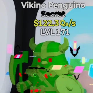 Fortnite Steal the Brainrot Vikino Penguino Zombie 122.3Qa/s Lvl 171 2 Traits