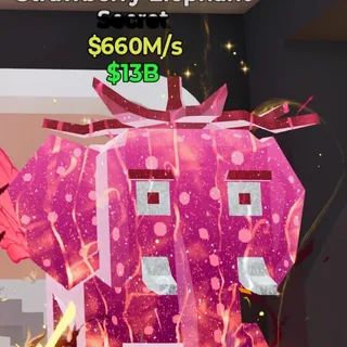Fortnite Steal the Brainrot Strawberry Elephant Magical 2 Traits 660M/s