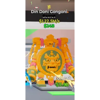 Fortnite Steal The Brainrot Din Doni Gongoni Default 1 Trait 122.5M/s