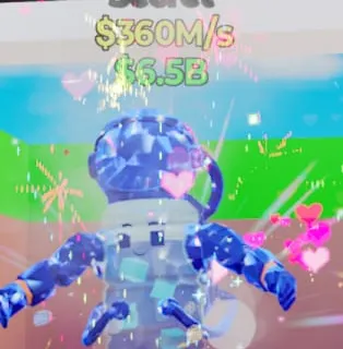 Fortnite Steal the Brainrot Aquanaut Crystal 4 Traits 360M/s