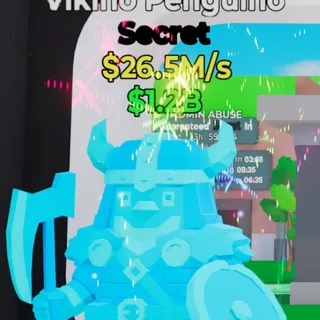 Fortnite Steal the Brainrot Vikino Penguino Diamond 1 Trait 26.5M/s