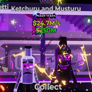 Fortnite Steal the Brainrot Ketchuru and Musturu 24.7M/s