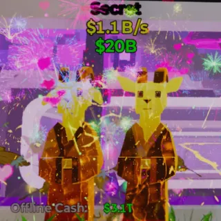 Fortnite Steal the Brainrot Cabritos Brotheritos Magical 5 Traits 1.1B/s